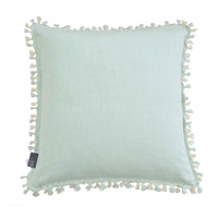 Tassel 2 Tone Cushion by MM Linen