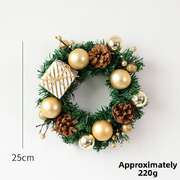 2 Christmas Wreaths & Garlands Front Door Hanging Decoration 