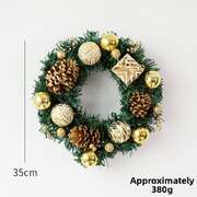 4 Christmas Wreaths & Garlands Front Door Hanging Decoration 