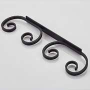 Wine Glass Rack Wall Mount Metal Stemware Holder For Bar Kitchen