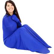 Toy Body Wrap Socks For Stress Anxiety Autism ADHD Tactile Therapy XL Blue