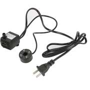 Water Fountain Pump Submersible 2W With 4 LED Lights For Garden Pond Aquarium