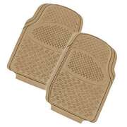 2-Piece Car Mat - Mocha [Rubber]