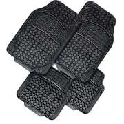 4-Pcs Car Mat Black [Rubber]