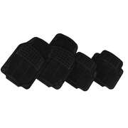 4-Piece Car Mat - Black