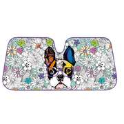 Premium Sun Shade [148Cm X 68Cm] - French Bulldog