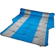 Self-Inflatable Air Mattress With Bolsters And Pillow - Light Blue