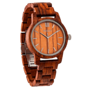 Men Handmade Kosso Wooden Timepiece