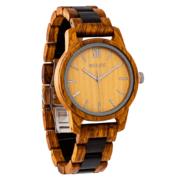 Men Handmade Ambila Wooden Timepiece