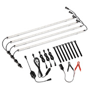 4x Camping LED Light Strip Bar Aluminium Waterproof Tent Boat Caravan 4x4 12V