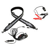 FLEXIBLE LED CAMPING LIGHT 5050 SMD CARAVAN BOAT WATERPROOF BAR STRIP 12V 1.3M