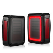 2pcs Smoked Led Tail Lights