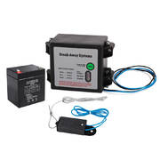 BREAK AWAY SYSTEM WITH BATTERY & SWITCH TRAILER FLOAT BOAT ELECTRIC BRAKEAWAY