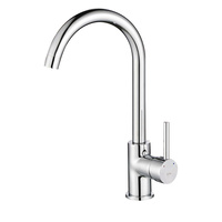 Kitchen Laundry Faucet Basin Sink Mixer Tap Swivel Gooseneck Spout Swivel