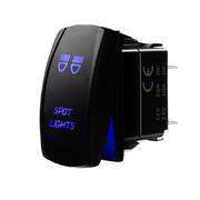 Laser Etched Rocker Switch for Spot Light Work Driving Lamp 4WD UTE 12V 24V