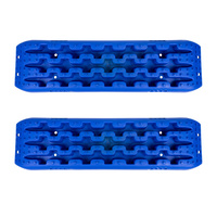 Pair 10T Blue 4WD Recovery Tracks Off Road 4x4 Snow Mud New Sand Track