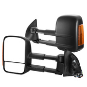 Pair of Extendable Towing Mirrors for Ford Ranger Raptor with Indicators 