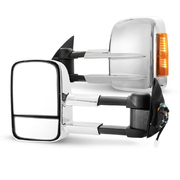 Extendable Towing Mirrors with Indicators Pair 