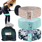 Resistance Booty Bands Set of 3 Non-Slip Booty Bands Same Sizes