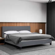 Milano Sienna Luxury Bed Frame Base And Headboard Solid Wood Padded