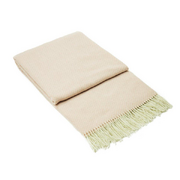 Chiswick Throw - Merino Wool/Cashmere - Blush 