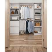 2M Walk In Wardrobe Kit - Vj Panel