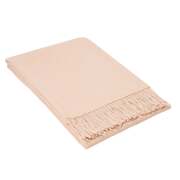 Paddington Throw - Fine Wool Blend - Blush