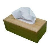 Bamboo Tissue Box Cover