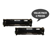 Hp Compatible 2 X Ce410X #305X Premium Generic Black Toner