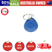 Rfid Coded Fob Key-Chains 100 Units