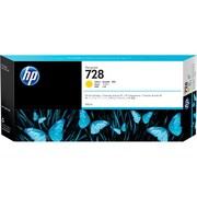 Hp 728 300-Ml Yellow Design Jet Ink Cartridge