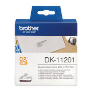 Brother WHITE STANDARD ADDRESS LABELS, 29MM X 90MM 400 LABELS PER ROLL