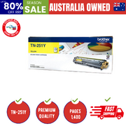 TN-251Y Colour Laser Toner - Yellow, 1,400 Pages