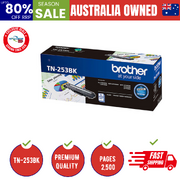 TN-253BK Black Toner Cartridge to Suit - 2,500 Pages