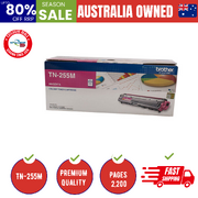 TN-255M Colour Laser Toner - Magenta High Yield-  2,200 Pages