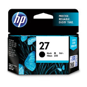 Hp #27 Black Ink Cartridge C8727Aa