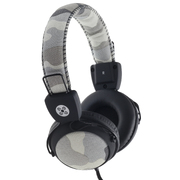 Camo In-Line Mic Grey Headphones