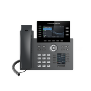 6 Line Ip Phone: Hd Audio, Colour Screen, Bluetooth+Wifi, Powerable Via Poe