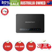 Ht818 Fxs Ata, 8 Port Voip Gateway, Dual Gbe Network