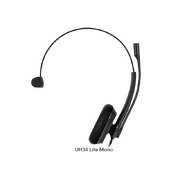 YEALINK UH34 Lite Mono Wideband Noise Cancelling Microphone - USB Connection, Foam Ear Cushions, Designed for Microsoft Teams