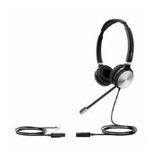 YEALINK YHS36 Dual Wideband Headset for IP phone, Binaural Ear, RJ9 Headset Jack, Noise-canceling Microphone, Hearing Protection, Leather Ear Cushions