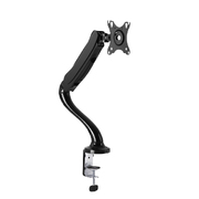 Brateck Single Monitor Interactive Single Counterbalance LCD VESA Desk Clamp and Grommet Mount for 13"-27" LCD Monitors