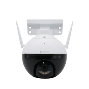 Eziviz C8C, Outdoor Pan/Tilt Camera, Ai-Powered Person Detection, Color Night Vision, Active Defense, Ip65 Dust And Water Protection, Audio Pick-Up