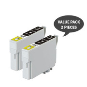 2 X 73N / T0731 Pigment Black Compatible Inkjet Cartridge