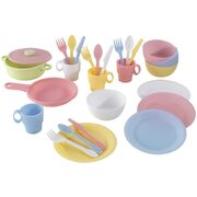 27Pc Cookware Set - Pastel For Kids