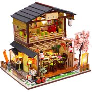 Dollhouse Miniature Kit With Furniture, Dust Proof, And Music - Asia (1:24 Scale)