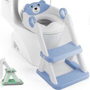Blue Potty Training Seat Ladder Kids