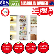6 Tier Adjustable Baskets Over Door Pantry Organiser For Home Kitchen