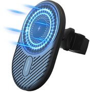 15W Wireless Car Charger Magnetic with QI Fast Charging compatible with all iPhone