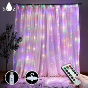 300 LEDs Window Curtain Fairy Lights 8 Modes